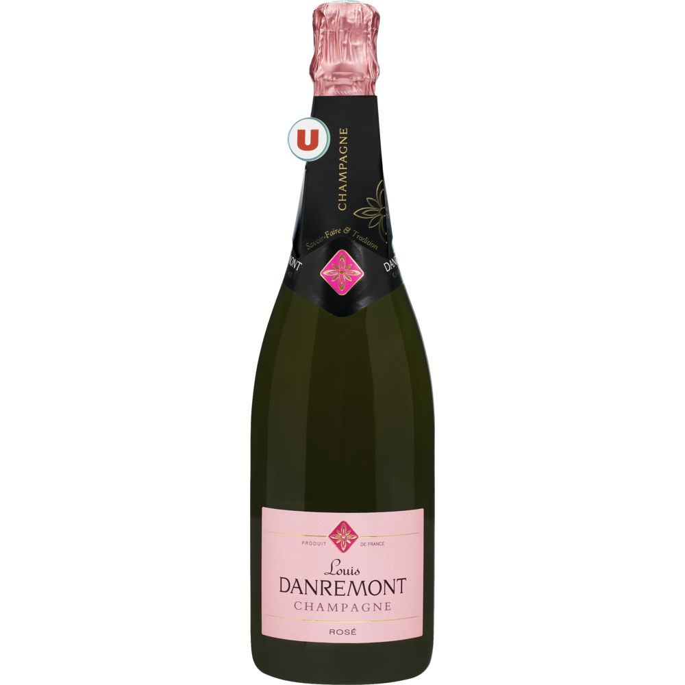 CHAMPAGNE BRUT ROSE LOUIS DANREMONT U