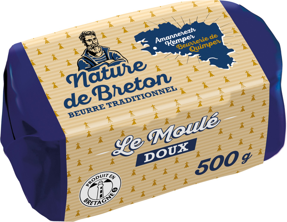 BEURRE TRADITIONNEL NATURE DE BRETON