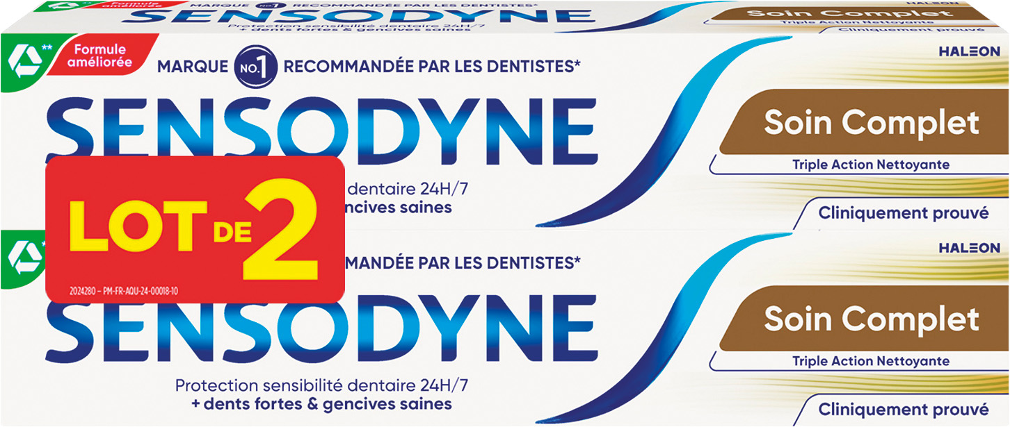DENTIFRICE TRIPLE ACTION SENSODYNE