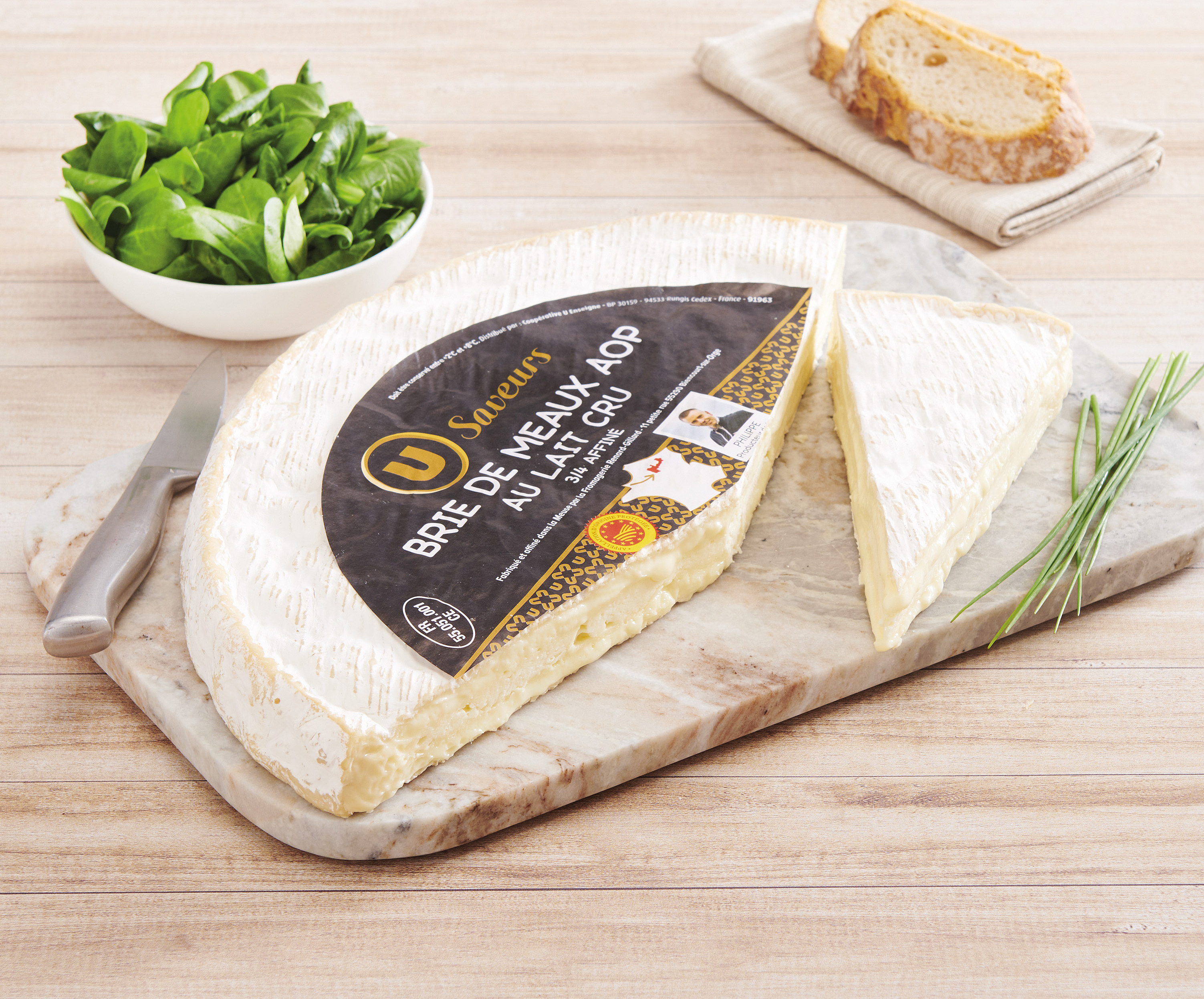 BRIE DE MEAUX AOP U SAVEURS