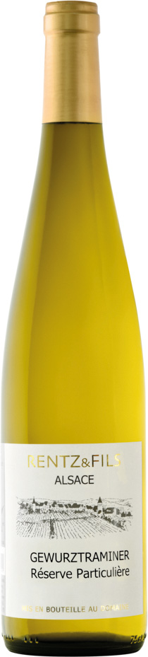 ALSACE AOP BLANC MOELLEUX GEWURZTRAMINER RENTZ & FILS RÉSERVE PARTICULIÈRE 2023