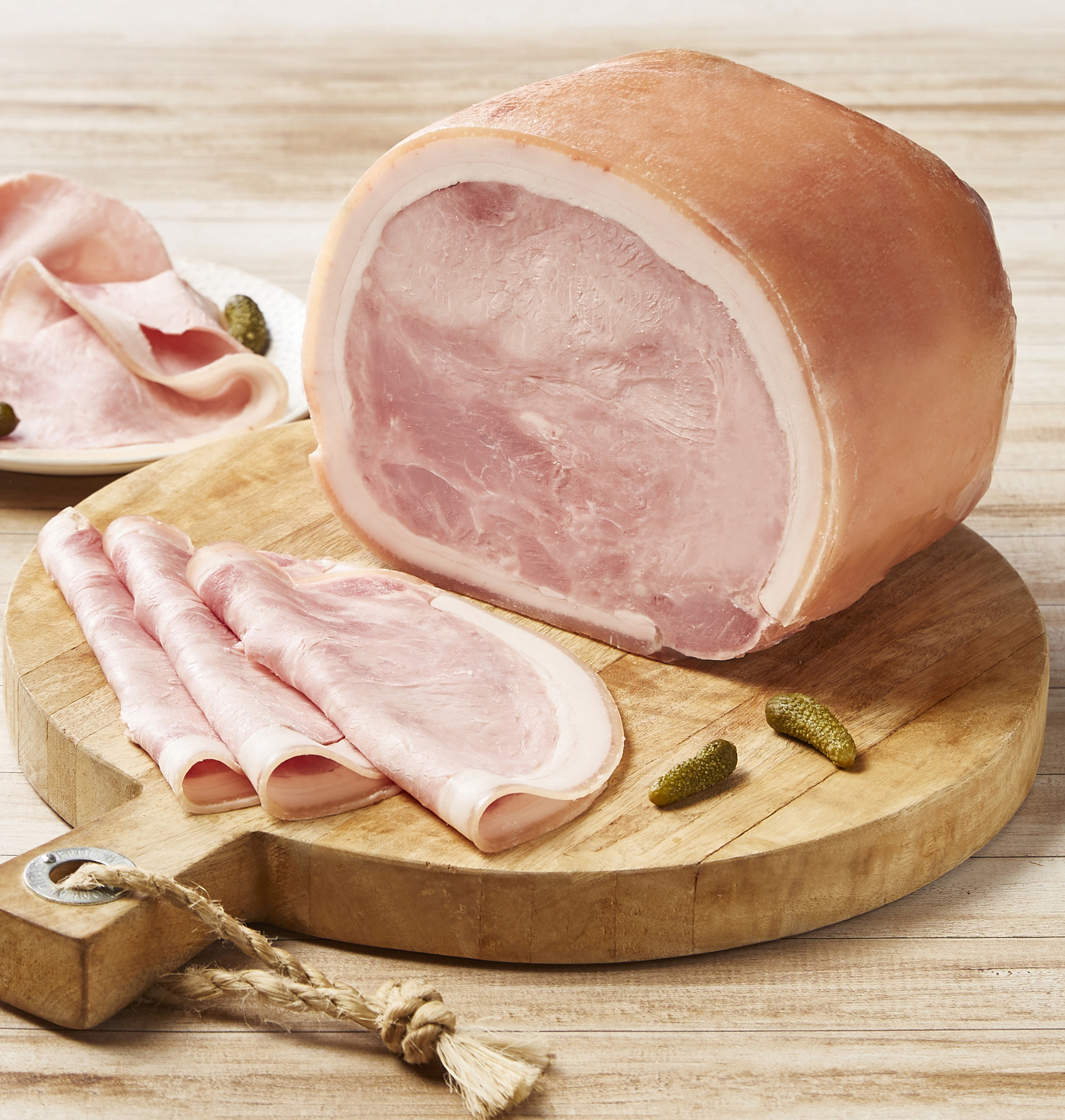 JAMBON CUIT SUPÉRIEUR AVEC COUENNE