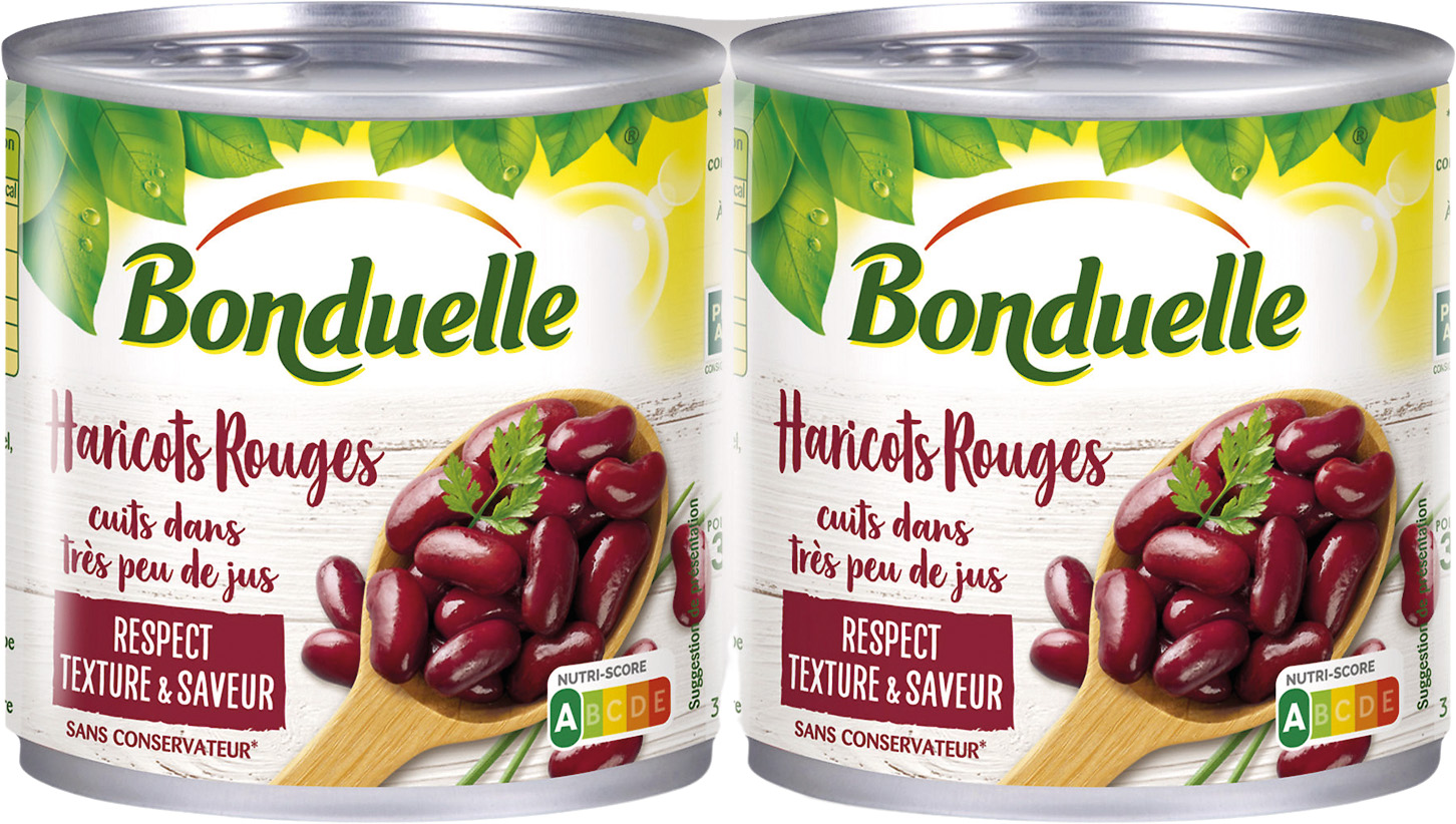 LEGUMES SECS CUITS DANS TRES PEU DE JUS BONDUELLE