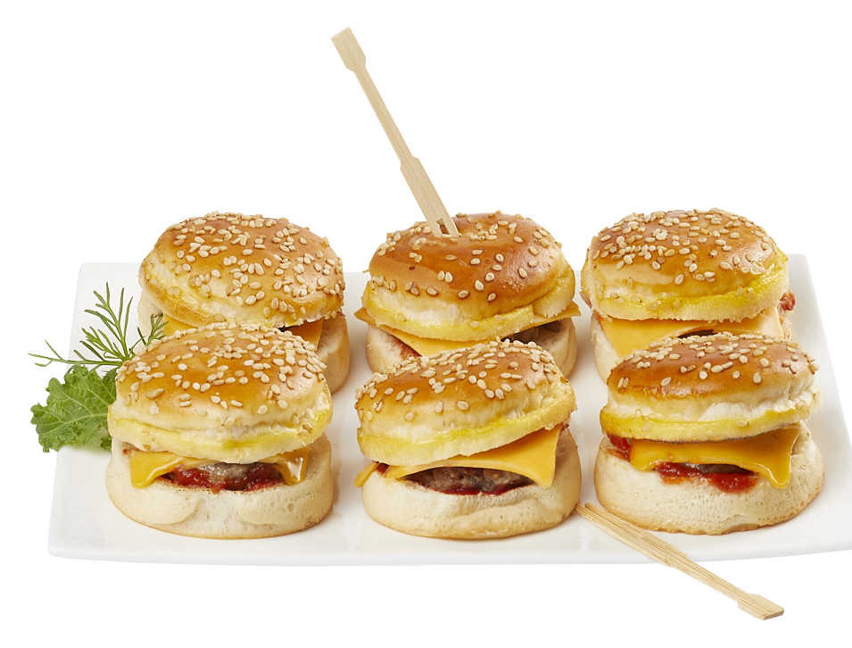 6 MINI CHEESEBURGERS BŒUF CHAROLAIS