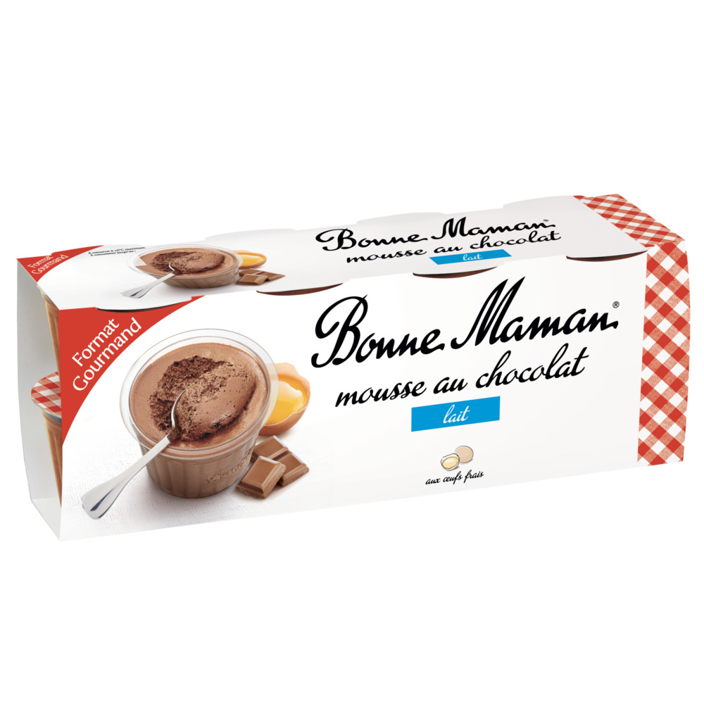 MOUSSE AU CHOCOLAT BONNE MAMAN