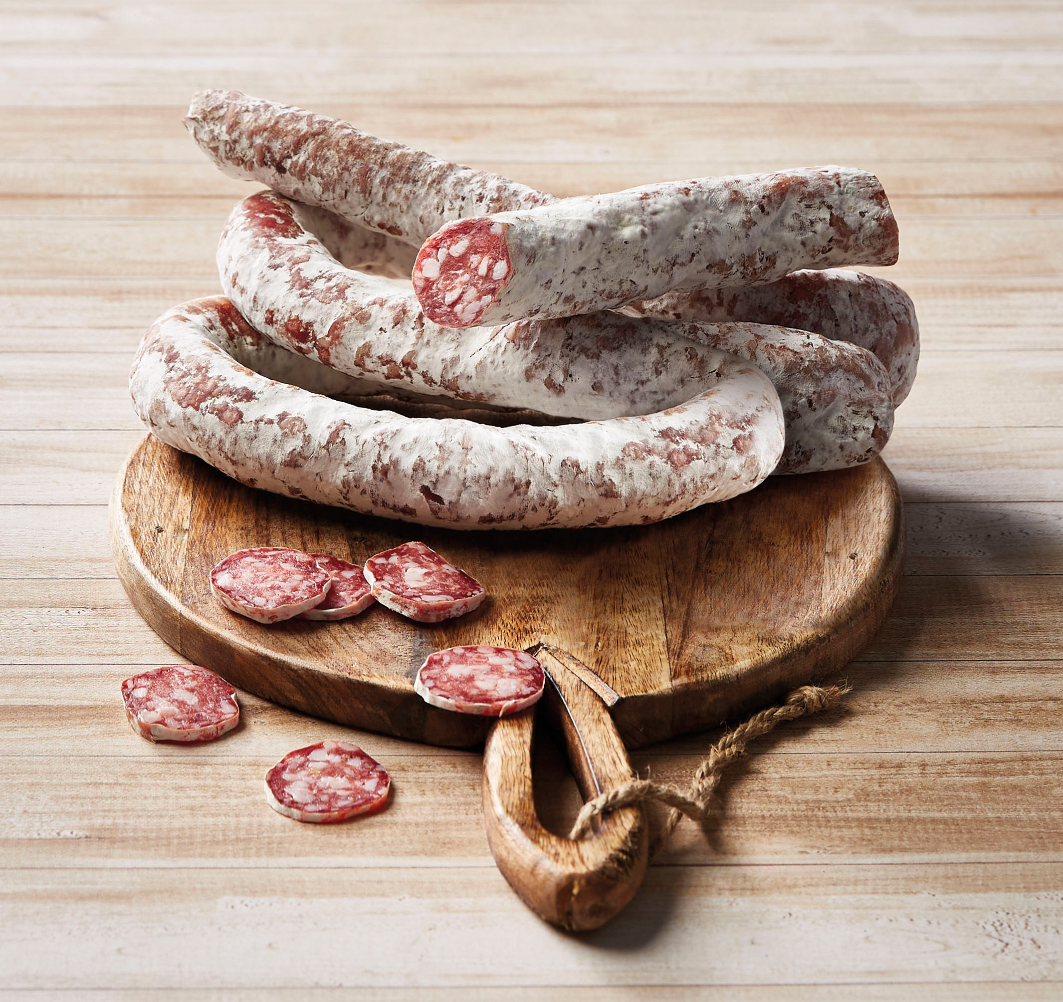 SAUCISSE PERCHE PUR PORC
SALAISONS OGIER