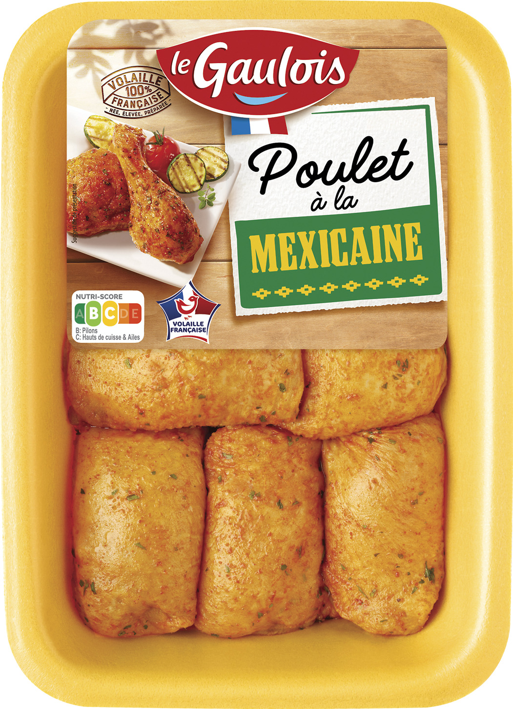 PILONS OU HAUTS DE CUISSE DE POULET LE GAULOIS