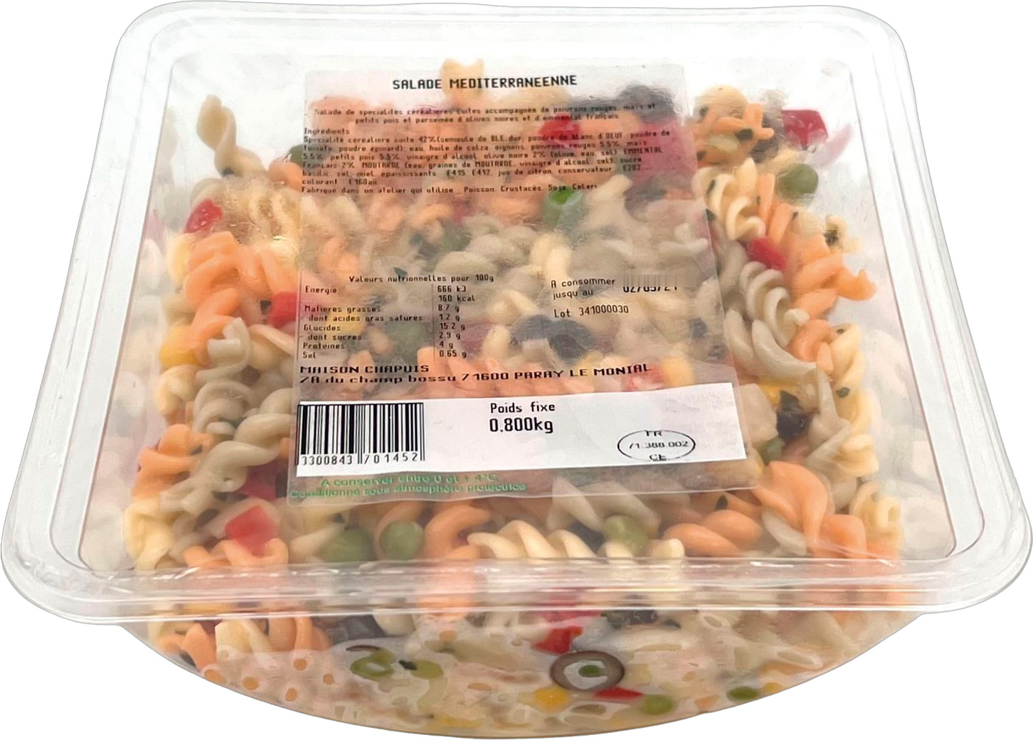 SALADE MÉDITERRANÉENNE CHAPUIS