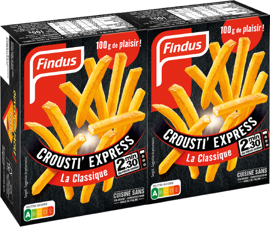 FRITES CROUSTI' EXPRESS SURGELEES FINDUS