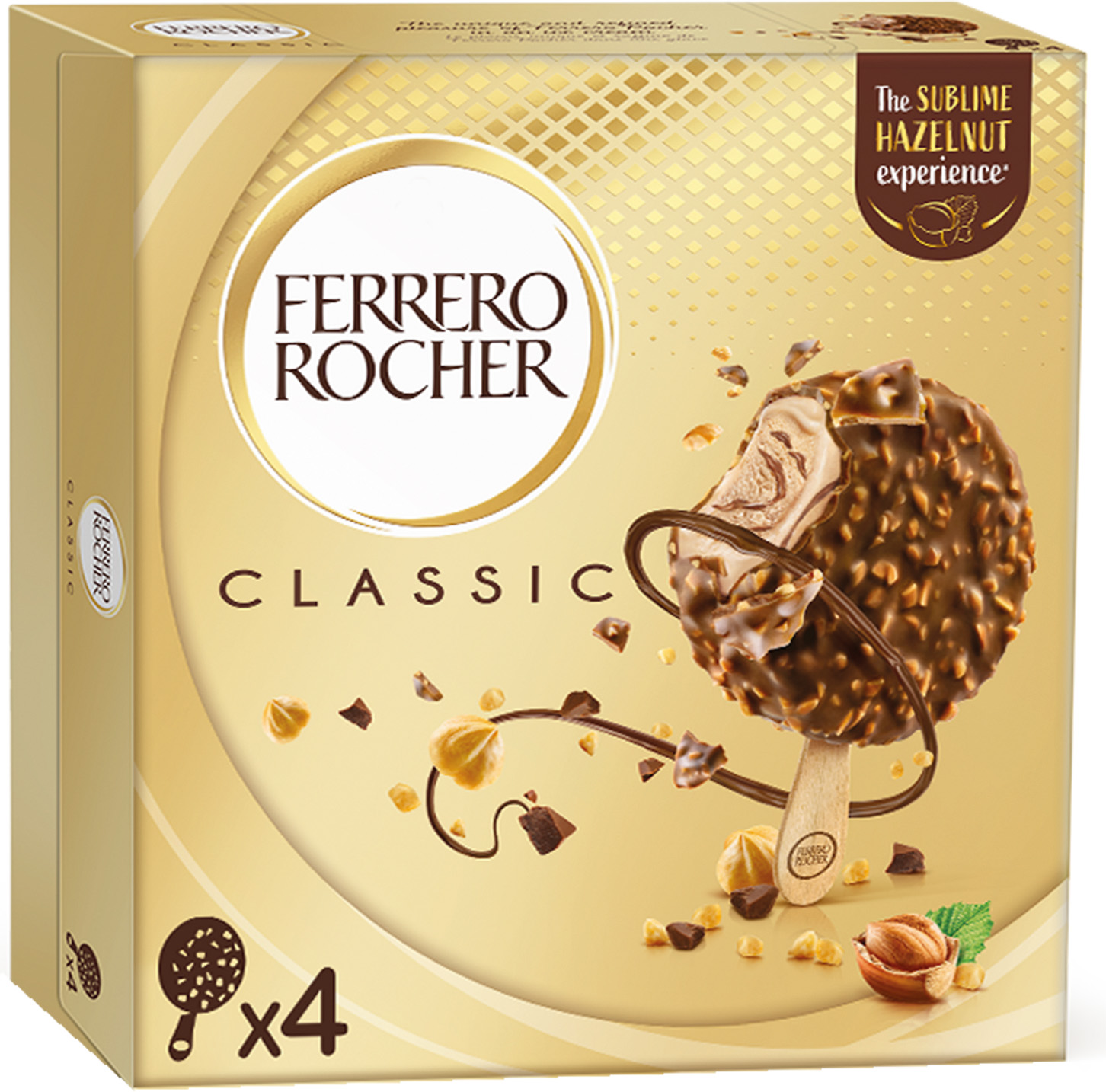 BATONNETS CREME GLACEE FERRERO ROCHER