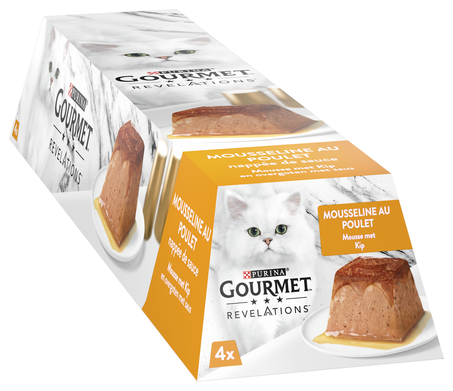 REPAS POUR CHAT GOURMET REVELATIONS PURINA
