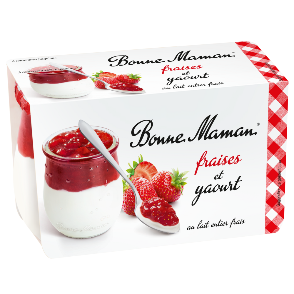 YAOURT & FRUITS BONNE MAMAN
