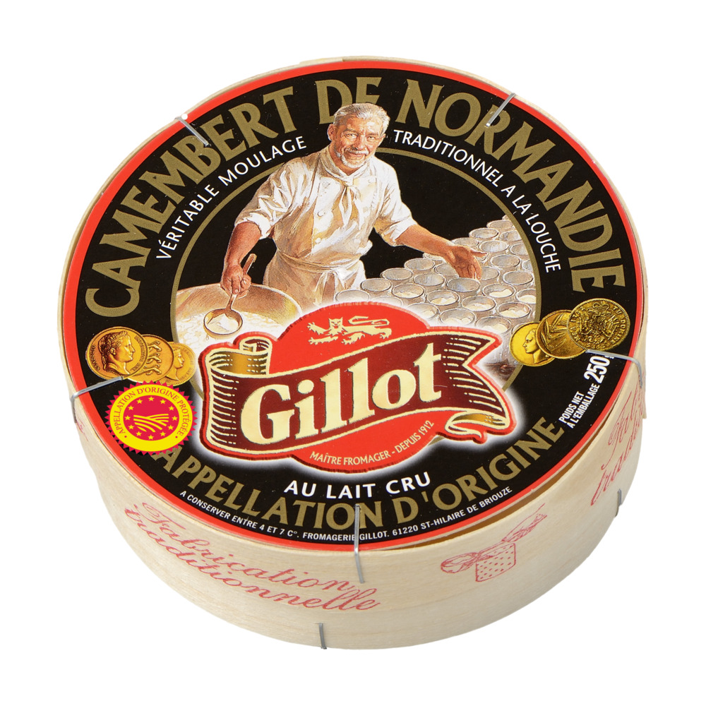 CAMEMBERT DE NORMANDIE AOP AU LAIT CRU GILLOT