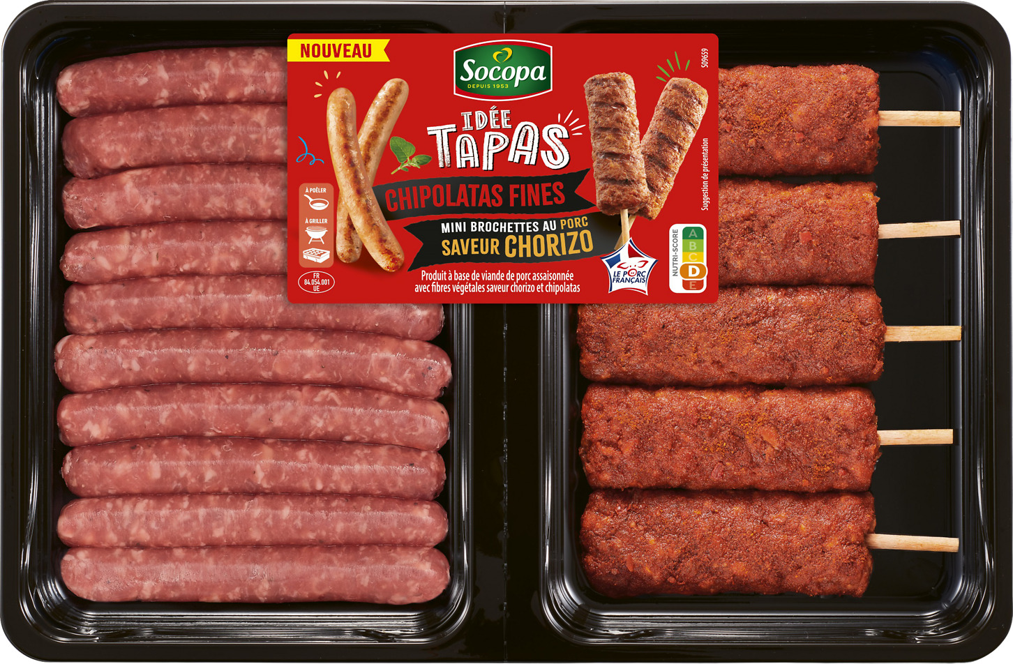 PLATEAU IDEE TAPAS SOCOPA