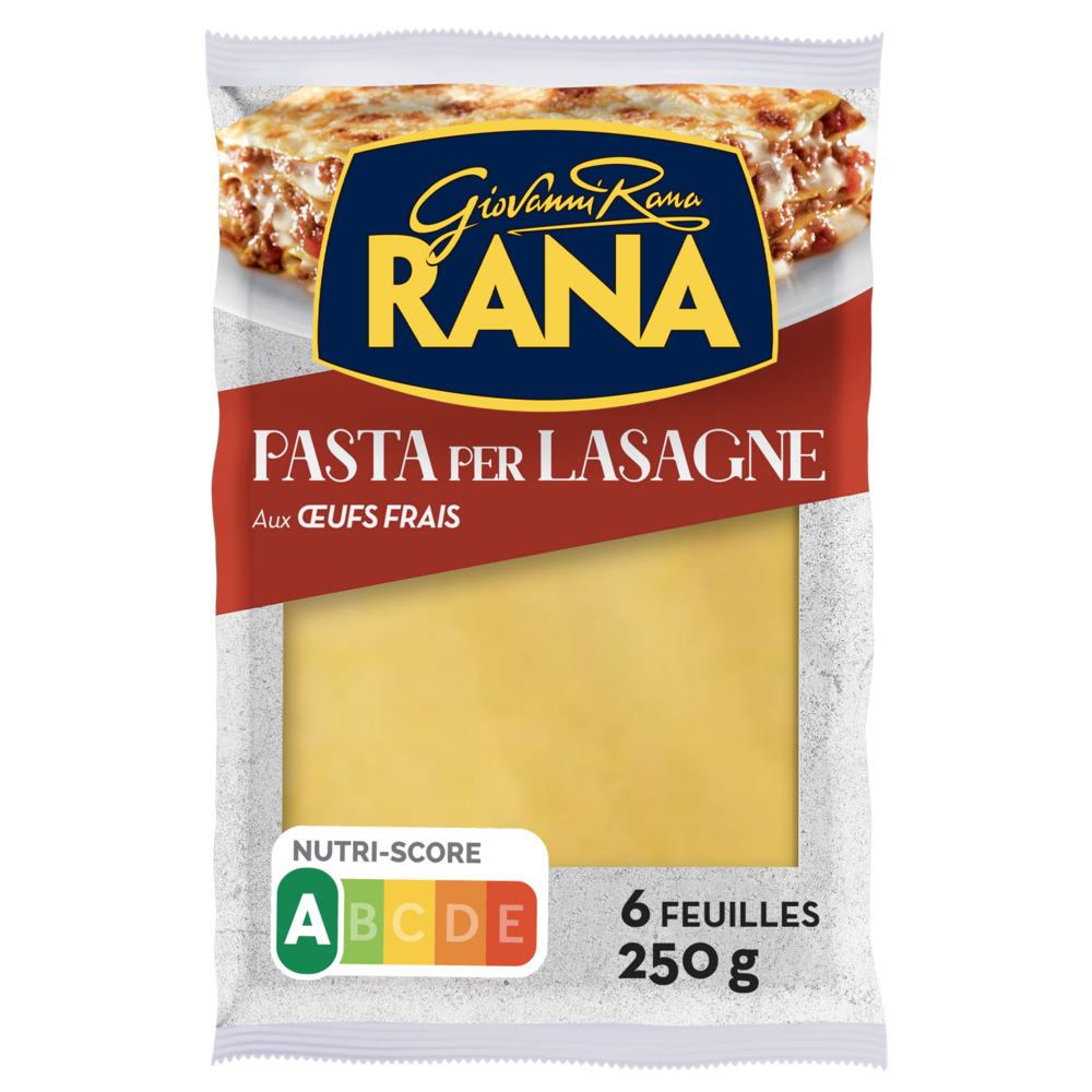 PATES FRAICHES LASAGNES RANA