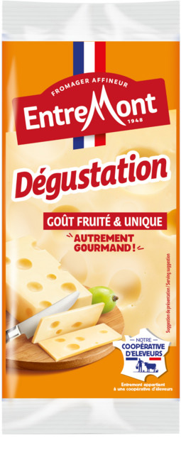 FROMAGE PASTEURISE LE DEGUSTATION ENTREMONT