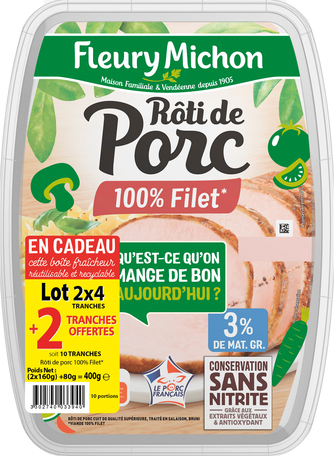 ROTI DE PORC SUPERIEUR FLEURY MICHON