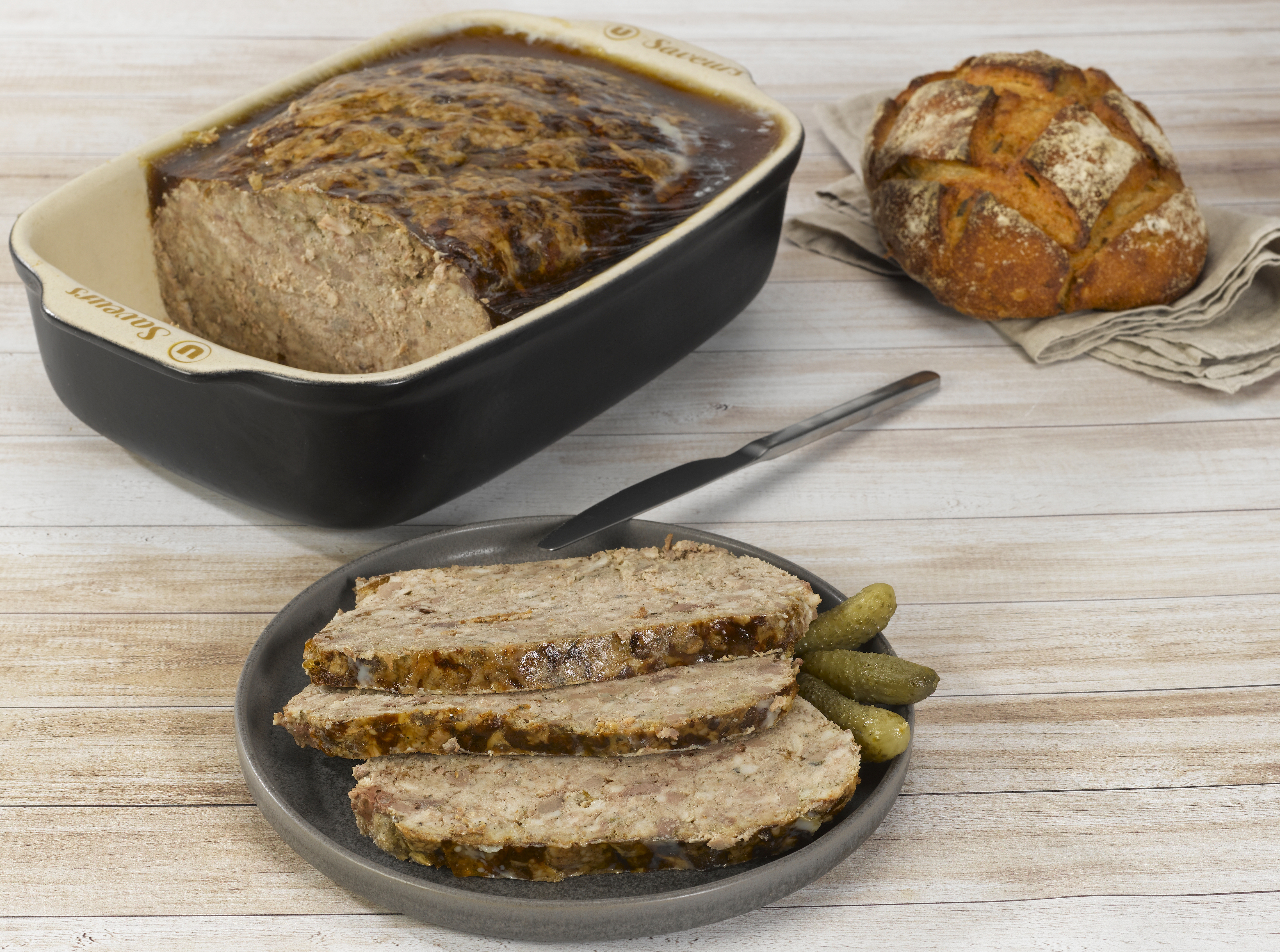 TERRINE DE CAMPAGNE À L'ANCIENNE U SAVEURS