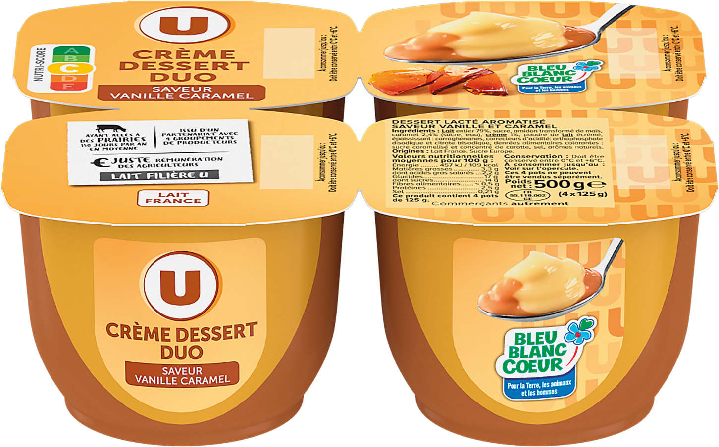 CREME DESSERT DUO U
