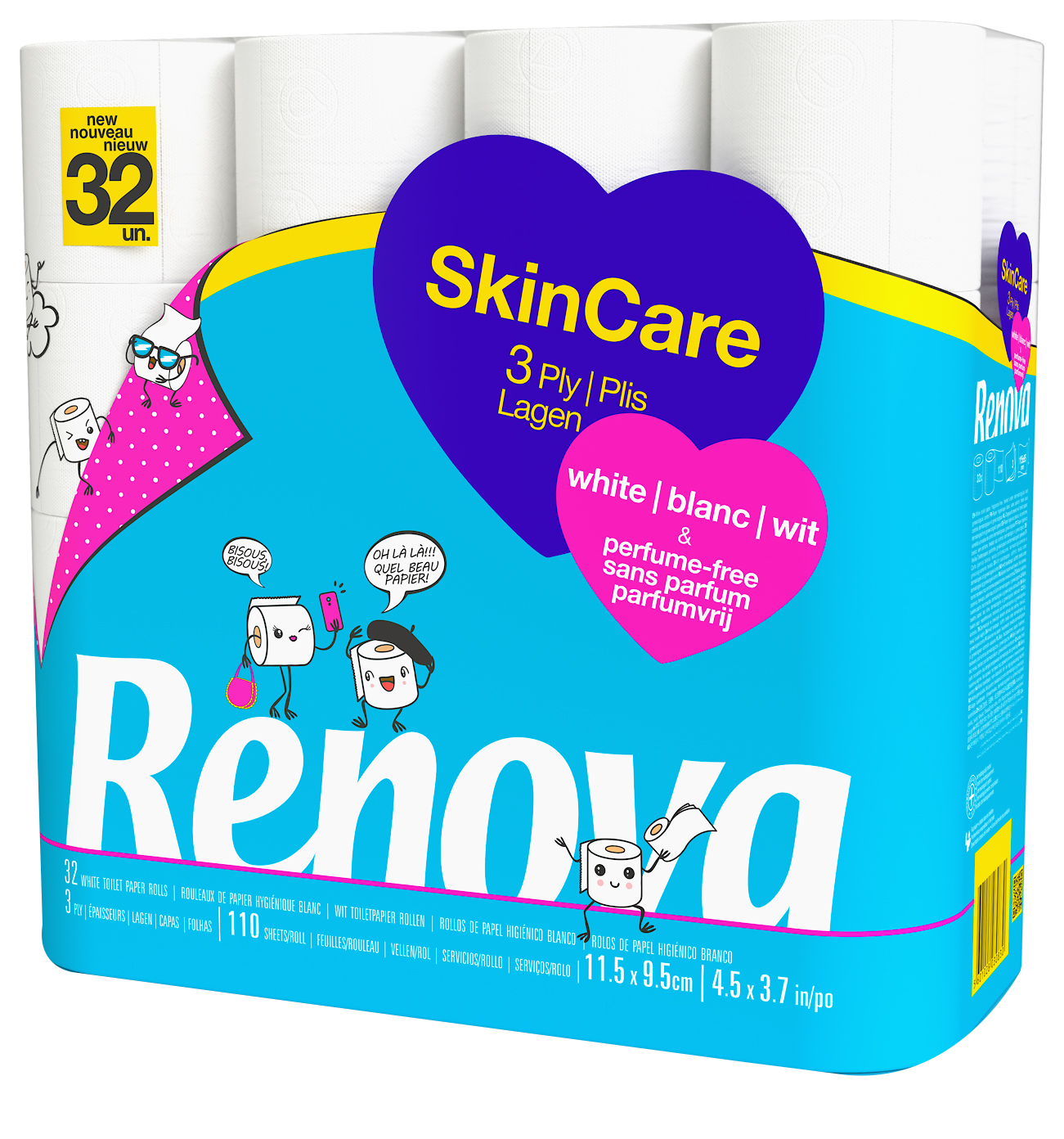 PAPIER TOILETTE SKINCARE RENOVA