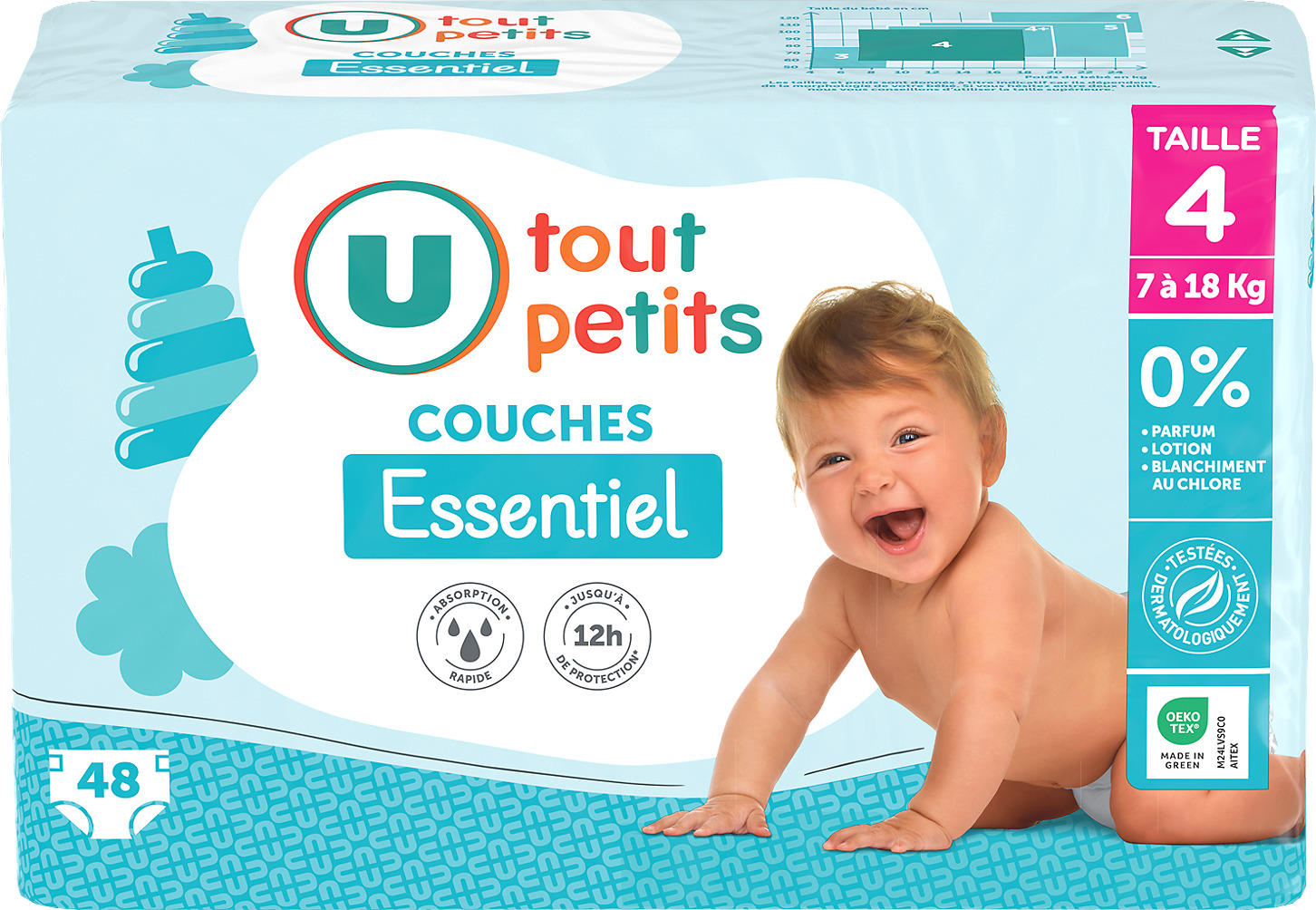 COUCHES ESSENTIEL U TOUT PETITS