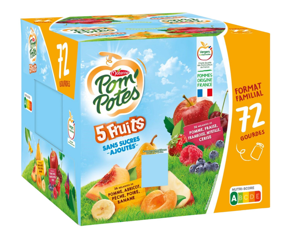 POM'POTES 5 FRUITS MATERNE