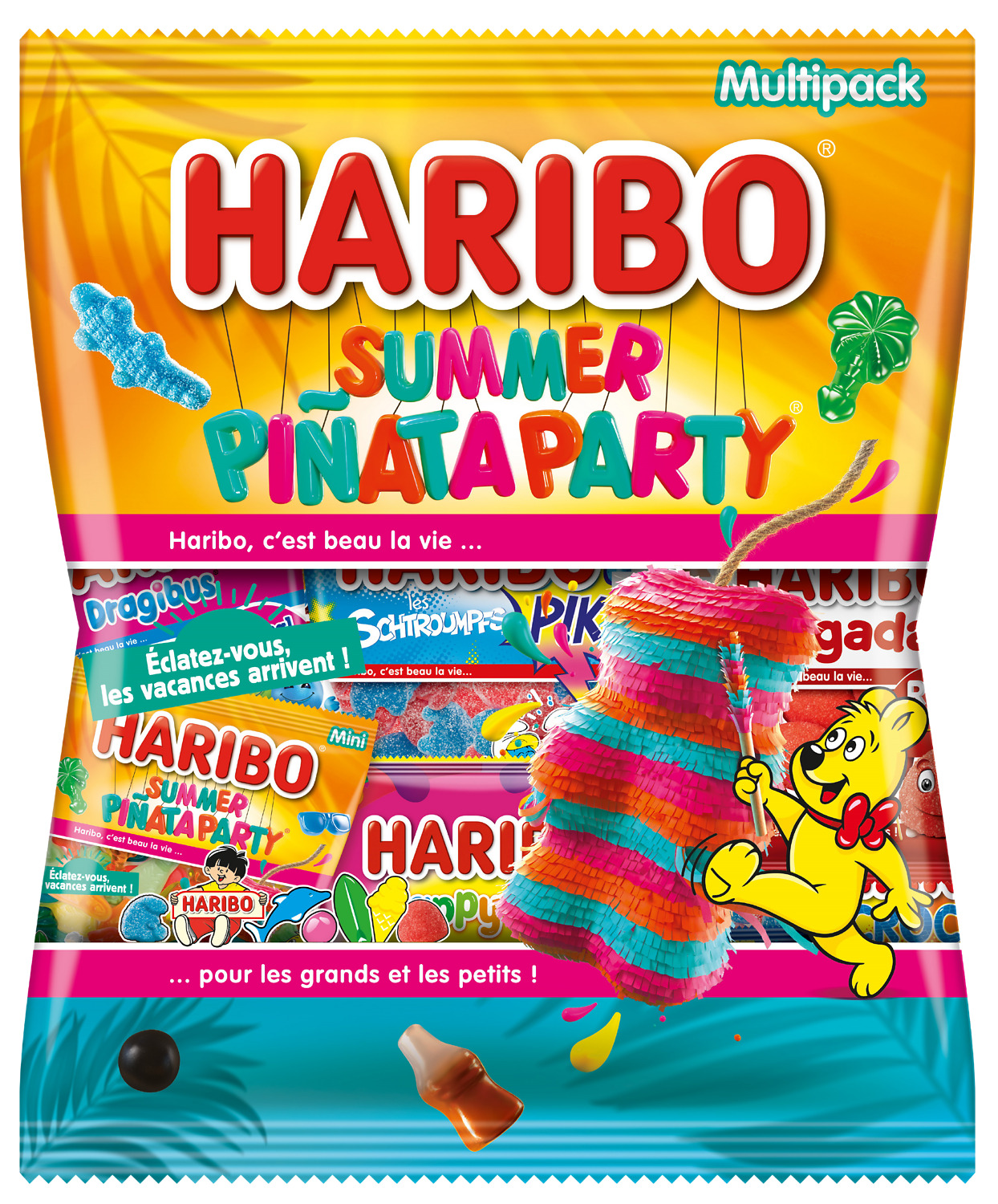 BONBONS HARIBO MULTI PACK