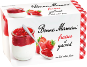 YAOURT SUR LIT DE FRUITS BONNE MAMAN