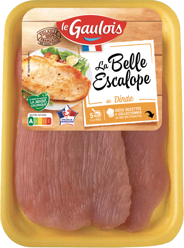 LA BELLE ESCALOPE DE DINDE LE GAULOIS
