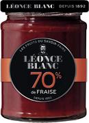 CONFITURE 70% DE FRUITS LEONCE BLANC