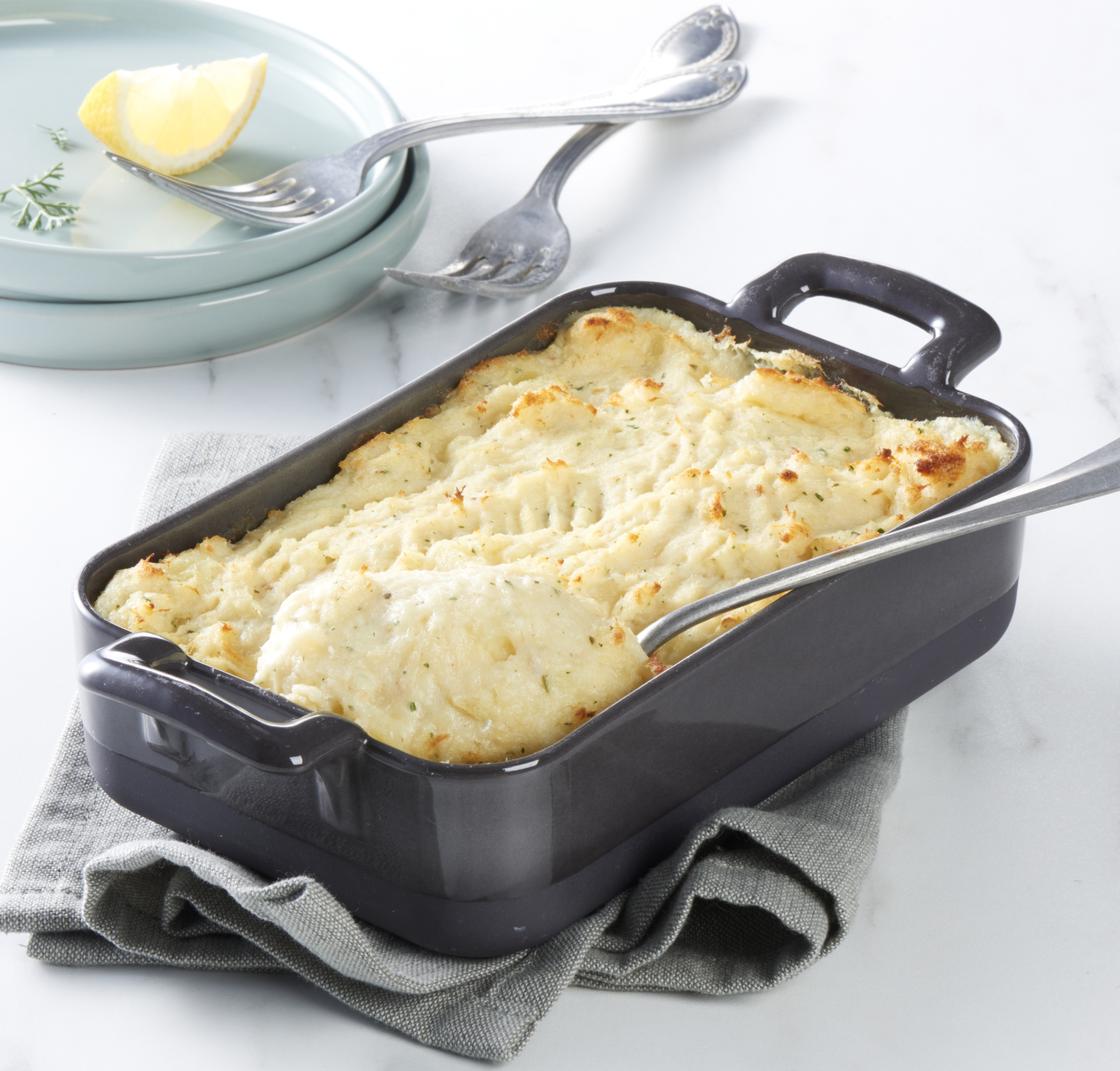 BRANDADE DE MORUE PARMENTIÈRE GRATINÉE