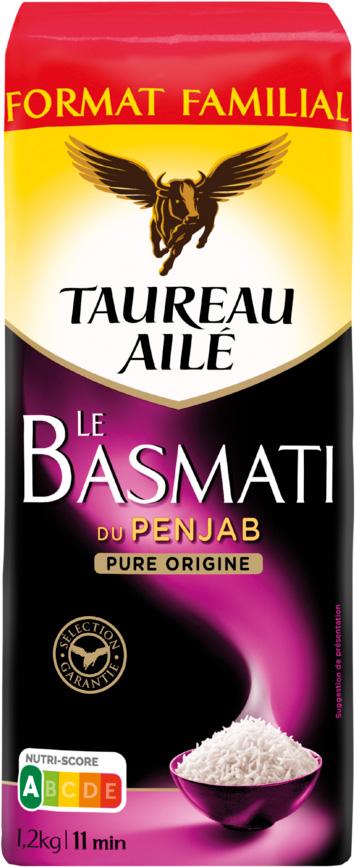 RIZ BASMATI DU PENJAB TAUREAU AILE