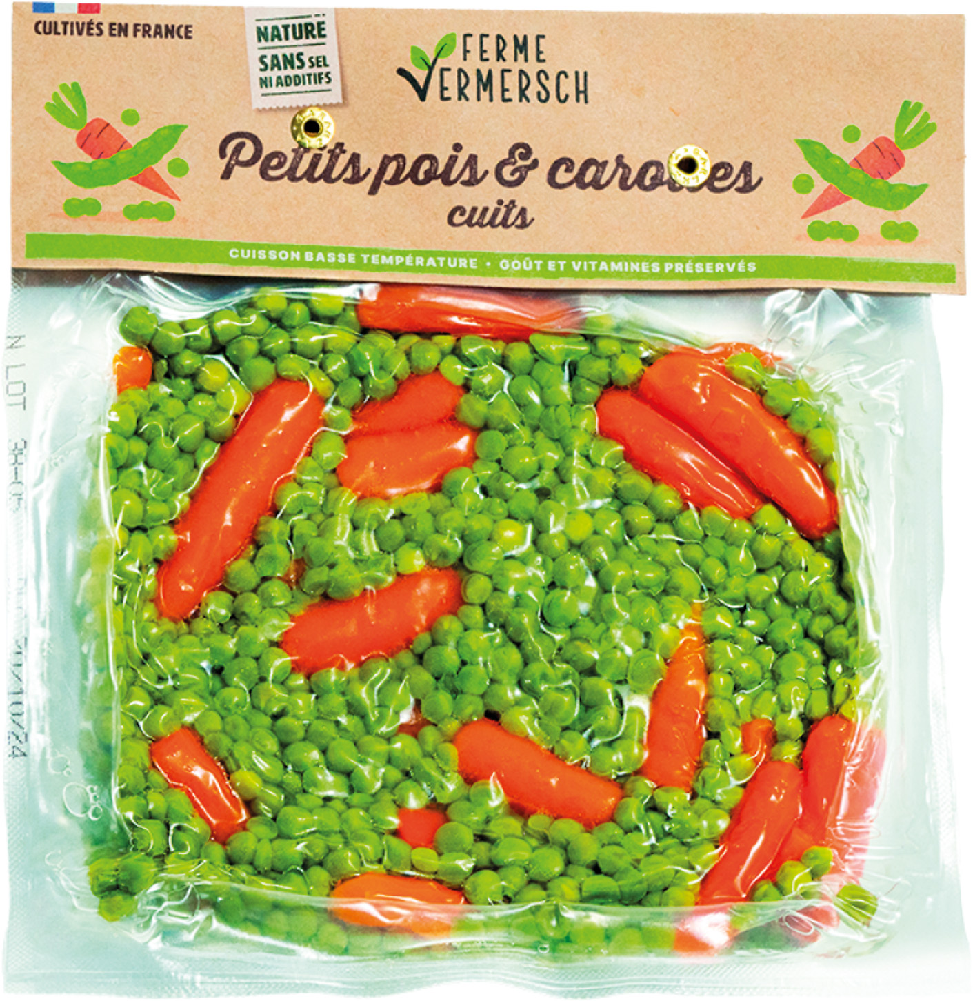 LEGUMES CUITS SOUS-VIDE FERME VERMERSCH