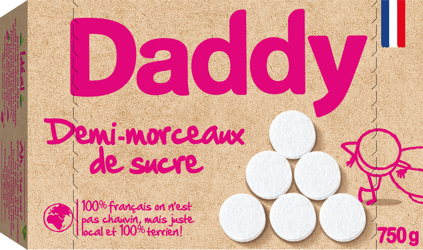 SUCRE DEMI ROND EN MORCEAUX DADDY