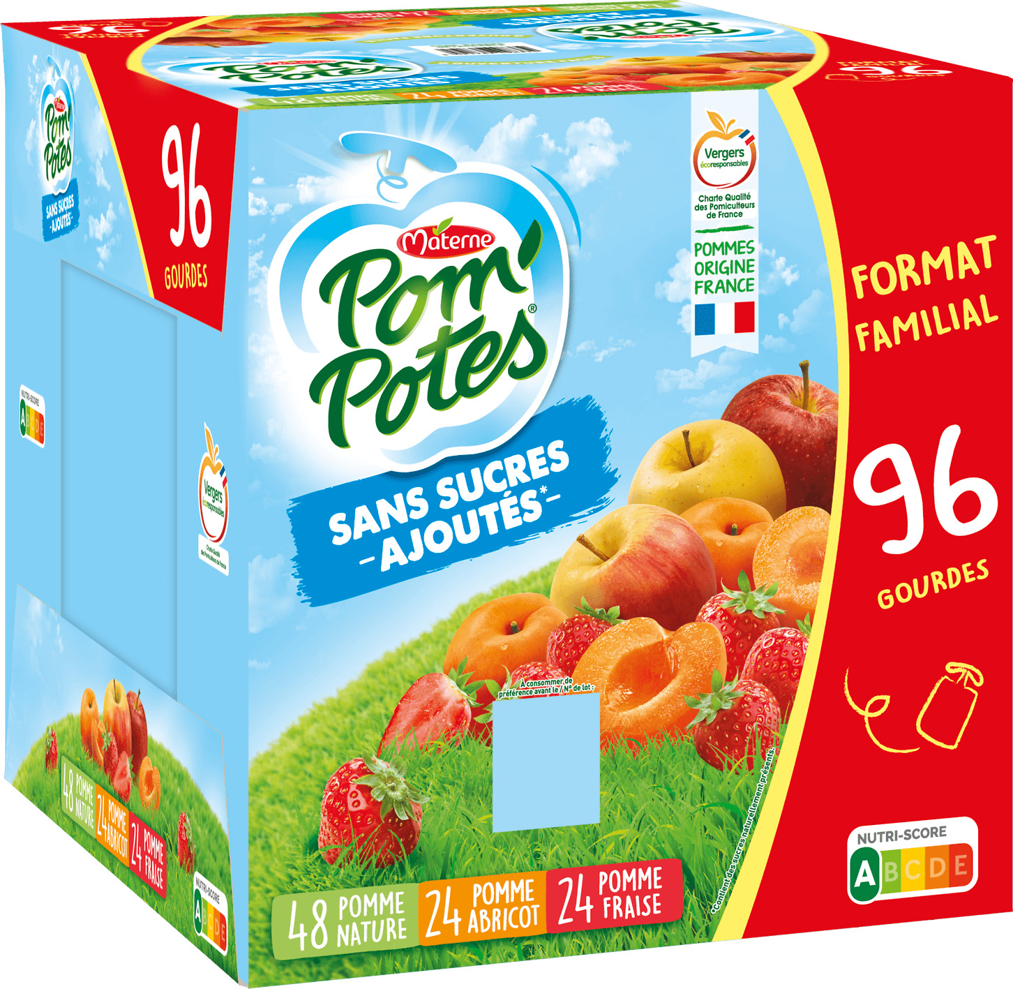 POM'POTES SANS SUCRES AJOUTES