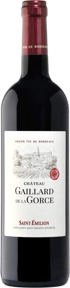 SAINT-ÉMILION AOP ROUGE CHÂTEAU GAILLARD DE LA GORCE 2022