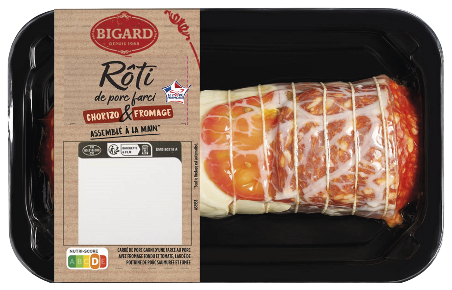ROTI DE PORC FARCI BIGARD
