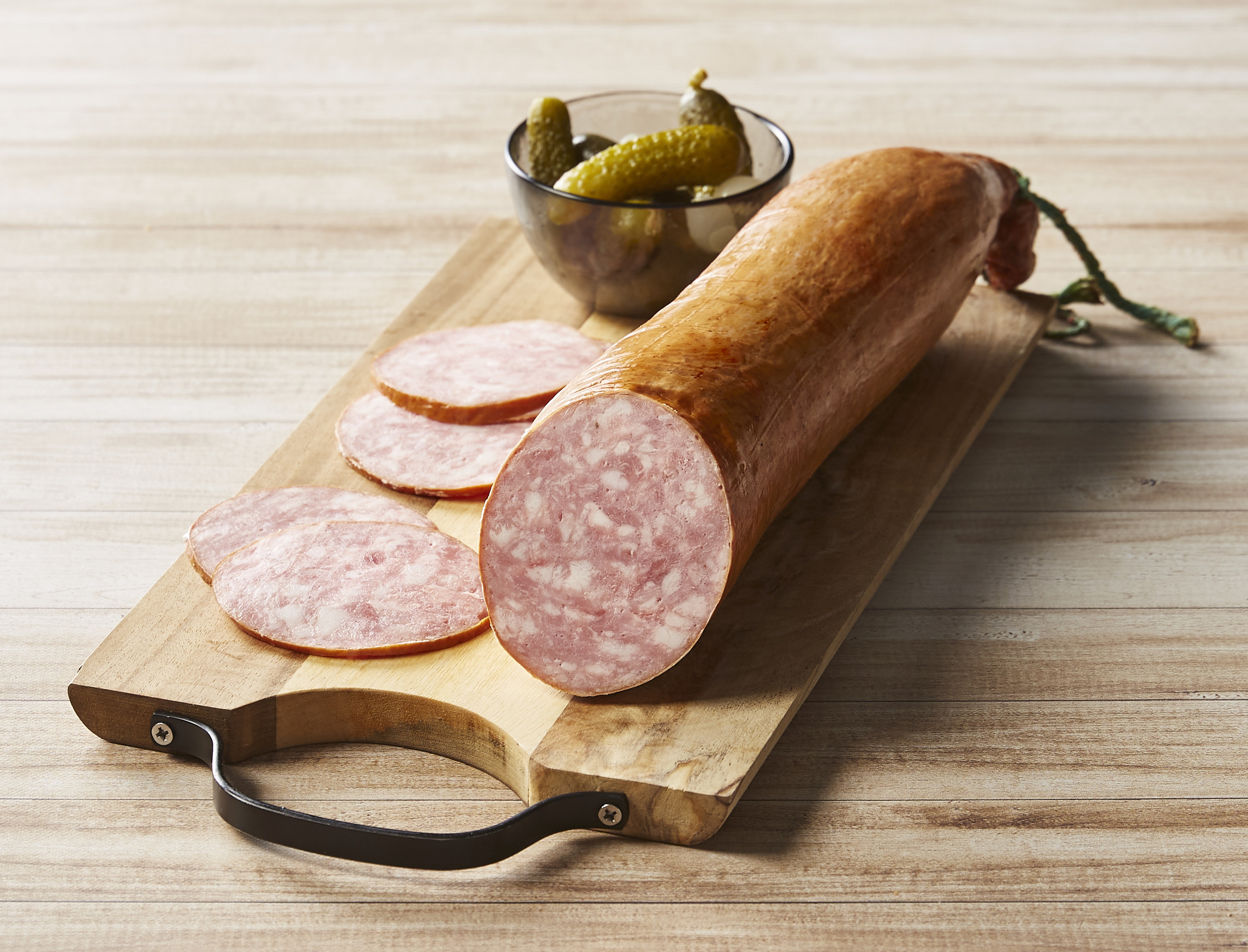 SAUCISSON CUIT À L'AIL VPF NATURE OU FUMÉ
SALAISONS DIJONNAISES