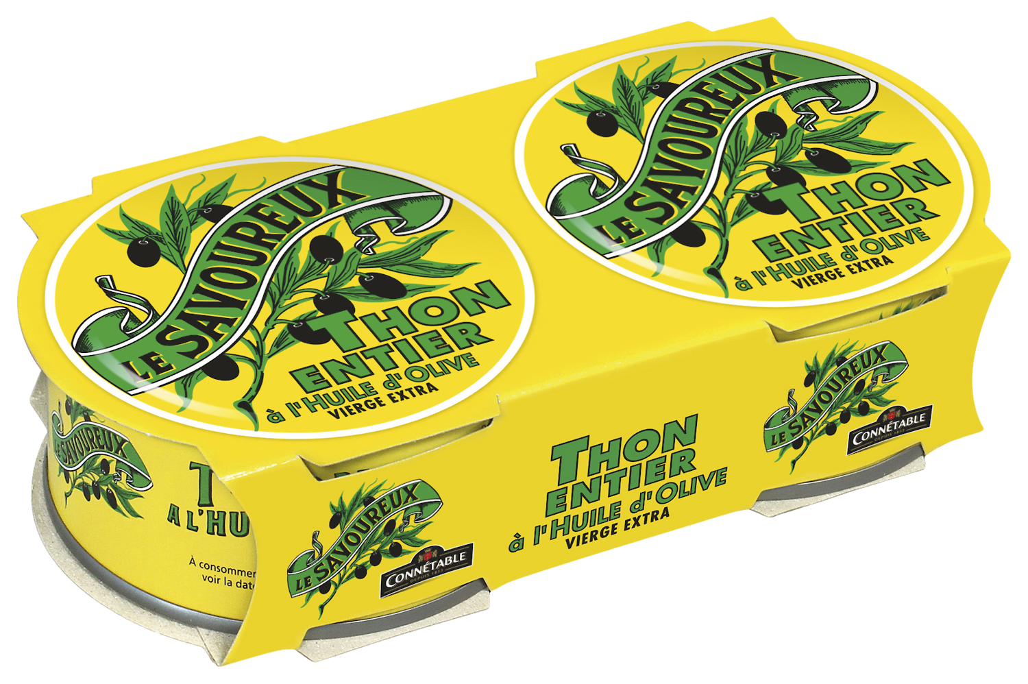 THON A L'HUILE D'OLIVE VIERGE EXTRA LE SAVOUREUX