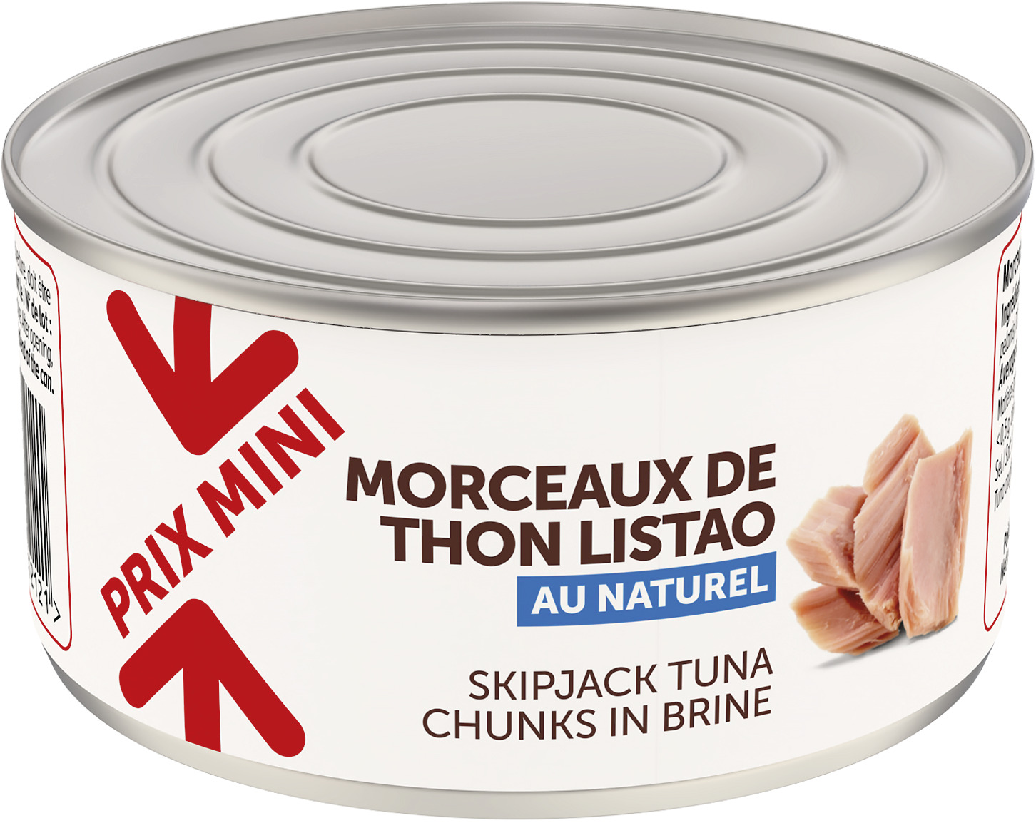 MORCEAUX DE THON AU NATUREL PRIX MINI