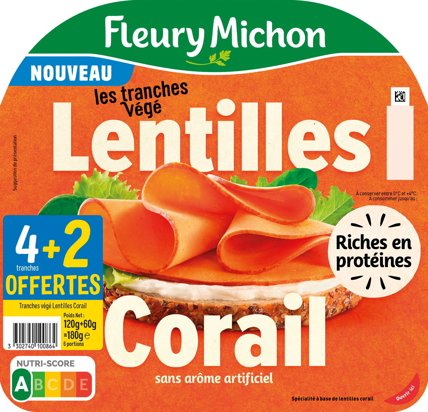 LES TRANCHES VEGE FLEURY MICHON