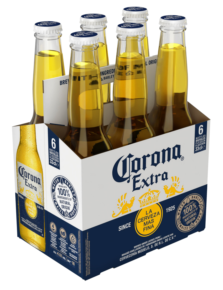 BIERE BLONDE CORONA EXTRA 4,5°