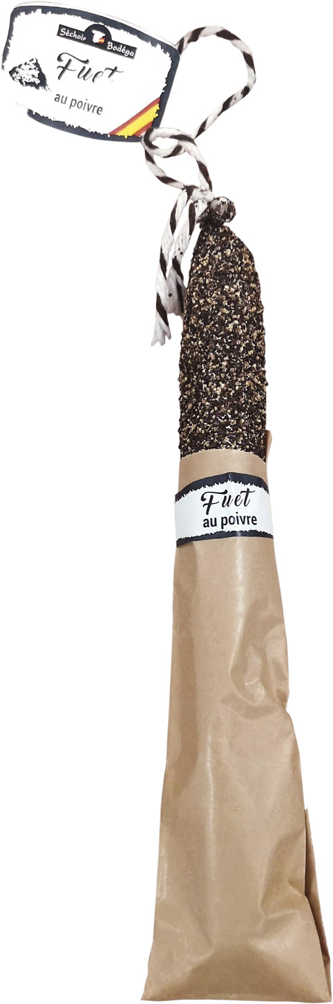 FUET AU POIVRE NOIR OU AUX HERBES ARGAL