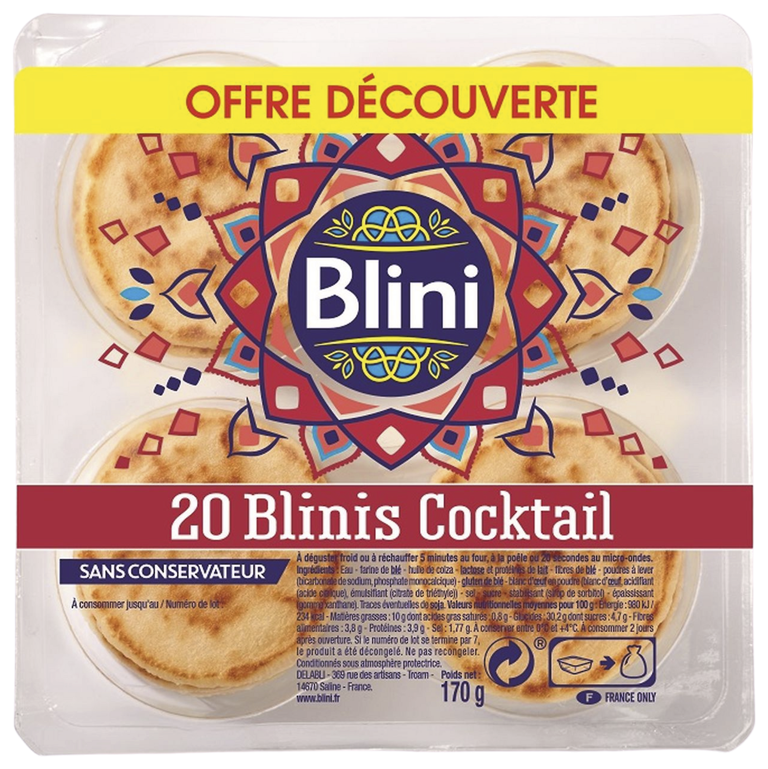 BLINIS APERITIF BLINI