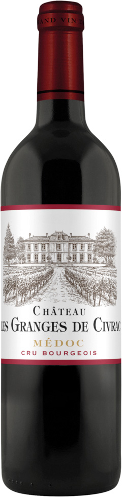 MÉDOC AOP ROUGE CHÂTEAU LES GRANGES DE CIVRAC 2016