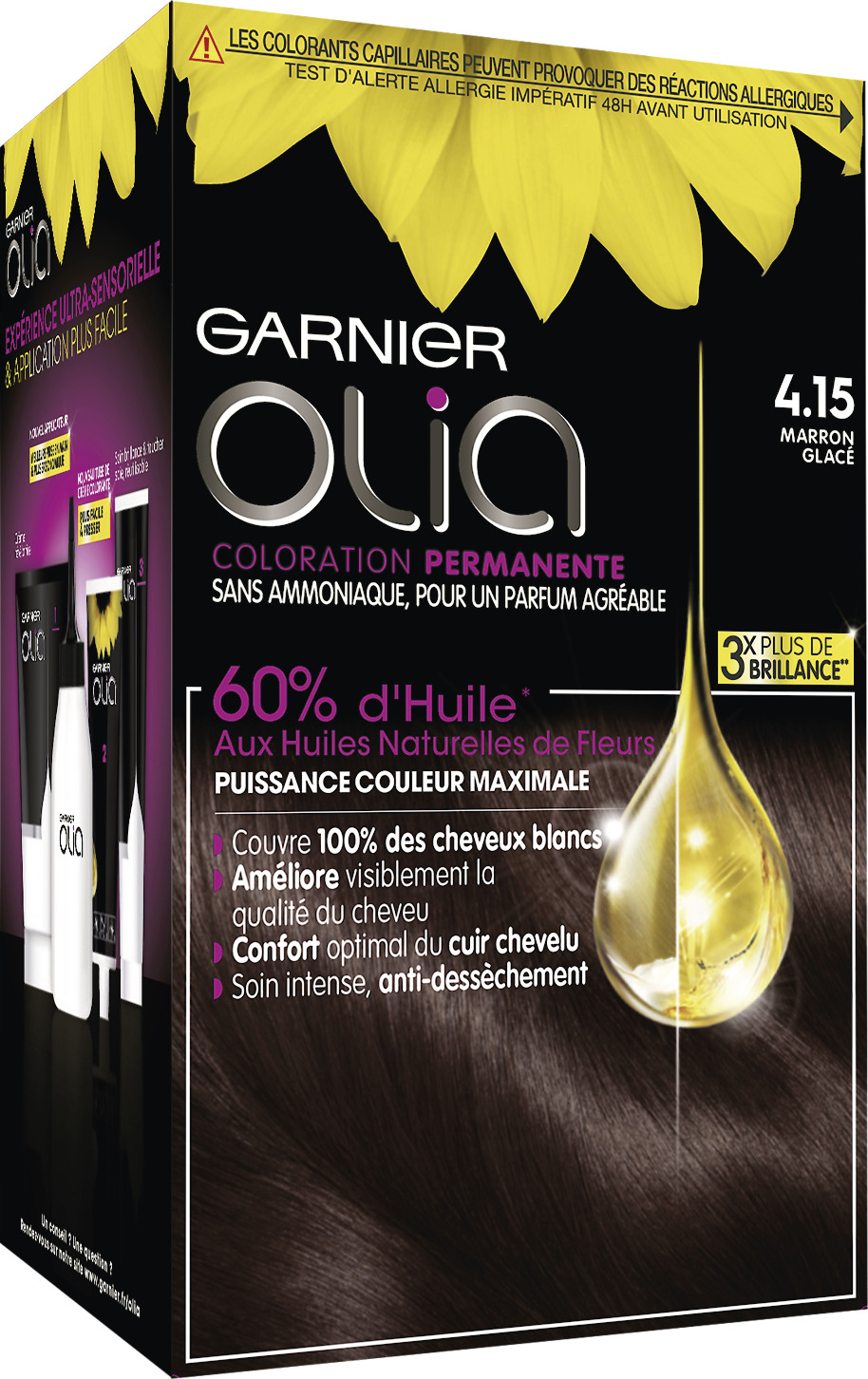 COLORATION PERMANENTE SANS AMMONIAQUE OLIA
