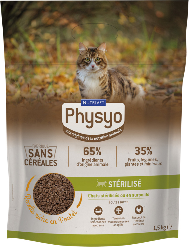 CROQUETTES POUR CHAT PHYSYO