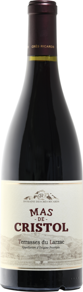 TERRASSES DU LARZAC AOP ROUGE CHÂTEAU CRÈS RICARDS MAS DE CRISTOL 2023