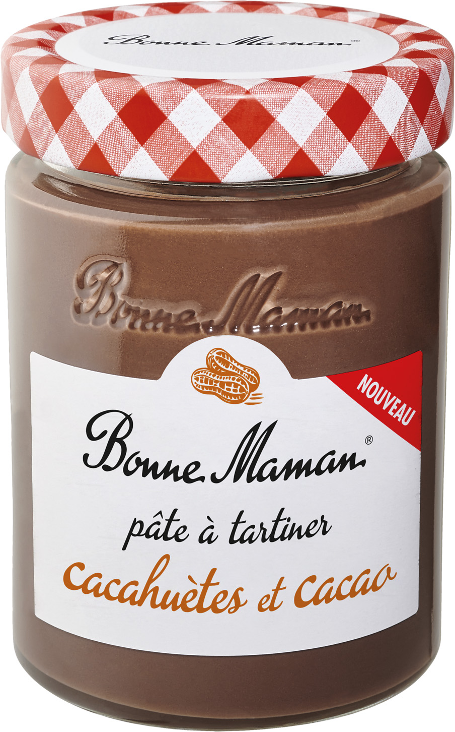 PATE A TARTINER CACAHUETES ET CACAO BONNE MAMAN