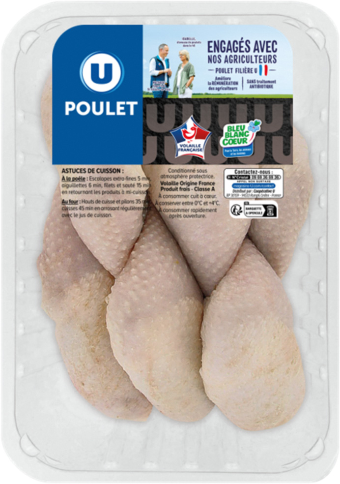 CUISSE DE POULET FILIERE U